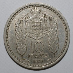 MONACO - KM E18 - 10 FRANCS 1945 - PROBEMÜNZEN - LOUIS II