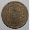 MONACO - KM 123 - 10 FRANCS 1946 - LOUIS II