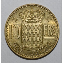 MONACO - KM 130 - 10 FRANCS 1951 - RAINIER III