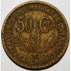 CAMEROON - KM 1 - 50 CENTIMES 1924