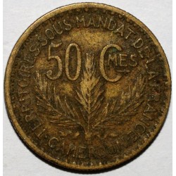 CAMEROUN - KM 1 - 50 CENTIMES 1925