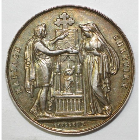 WEDDING MEDAL - SILVER