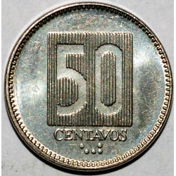 ECUADOR - KM 90 - 50 CENTAVOS 1988