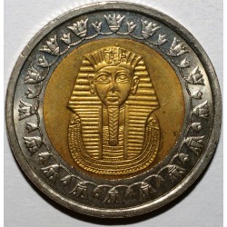 EGYPTE - 1 POUND 2005 - TOUTANKHAMON - FLEUR DE COIN - KM 940 a