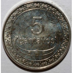 TIMOR ORIENTAL - KM 2 - 5 CENTAVOS 2004 - Plant de riz