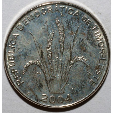 TIMOR ORIENTAL - KM 2 - 5 CENTAVOS 2004 - Plant de riz