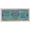 FRANKREICH - PICK 105s - 100 FRANCS DRAPEAU - 1945 - OHNE SERIE - SS