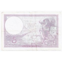 FAY 04/07 - 5 FRANCS VIOLET - 24/08/1939 - SS+ - PICK 83