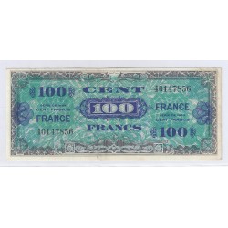 FRANKREICH - PICK 105s - 100 FRANCS DRAPEAU - 1945 - OHNE SERIE - VZ