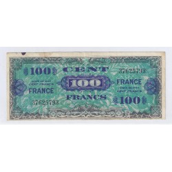 FRANKREICH - PICK 105s - 100 FRANCS DRAPEAU - 1945 - OHNE SERIE - SS