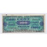 FAY VF 25/1 - 100 FRANCS DRAPEAU - 1945 - SANS SÉRIE - TTB - PICK 105s