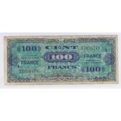 FRANKREICH - PICK 105s - 100 FRANCS VERSO FRANCE - 1945 - SERIE 4 - SS