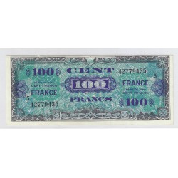 FRANKREICH - PICK 105s - 100 FRANCS VERSO FRANCE - 1945 - SERIE 5 - VZ / VZ-ST