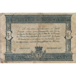 COUNTY 49 - ANGERS - CHAMBER OF COMMERCE - 25 CENTIMES 1915 - F