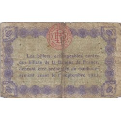 55 - BAR LE DUC - CHAMBRE DE COMMERCE - 50 CENTIMES 1922 - TRES BEAU