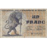 COUNTY 62 - ARRAS - CHAMBER OF COMMERCE - 1 FRANC 1923 - F