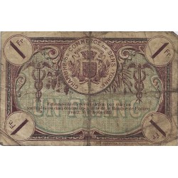 COUNTY 89 - SENS - CHAMBER OF COMMERCE - 1 FRANC 1920 - F