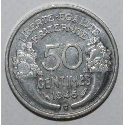 FRANCE - KM 894 - 50 CENTIMES 1945 C - Castelsarrasin - TYPE MORLON