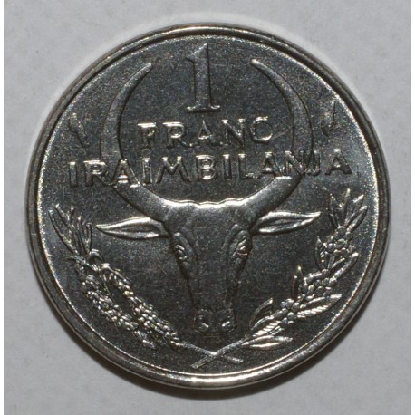 MADAGASCAR - KM 8 - 1 FRANC 1986