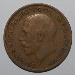 GRANDE BRETAGNE - KM 810 - 1 PENNY 1920 - GEORGE V