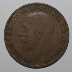 GREAT BRITAIN - KM 826 - 1 PENNY 1927 - GEORGE V