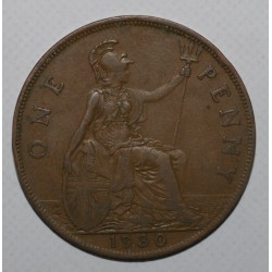 GRANDE BRETAGNE - KM 838 - 1 PENNY 1930 - GEORGE V