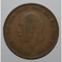 GRANDE BRETAGNE - KM 838 - 1 PENNY 1936 - GEORGE V - TB