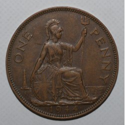 GRANDE BRETAGNE - KM 845 - 1 PENNY 1944 - GEORGE VI