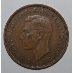 GRANDE BRETAGNE - KM 845 - 1 PENNY 1944 - GEORGE VI