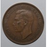 GRANDE BRETAGNE - KM 845 - 1 PENNY 1944 - GEORGE VI