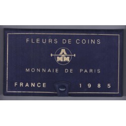 COFFRET FLEUR DE COIN 1985 TRANCHE A