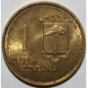 GUINÉE ÉQUATORIALE - KM 1 - 1 PESETA 1969 - DÉFENSES D'ÉLÉPHANT