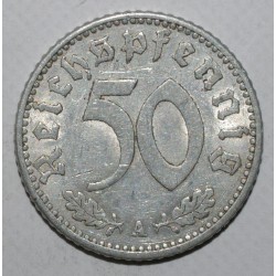 ALLEMAGNE - KM 87 - 50 REICHSPFENNIG 1935 A - TTB