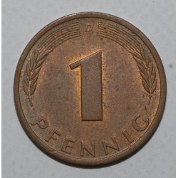 ALLEMAGNE - KM 105 - 1 PFENNIG 1979 D - Munich