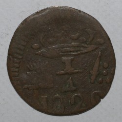 KOLUMBIEN - KM B4 - 1/4 REAL 1820 - FERDINAND VII 1814 - 1833 - BELAGERUNG VON SANTA MARTA - S