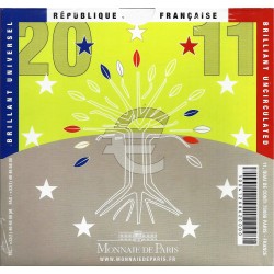 FRANKREICH - KMS ST EURO 2011 - 8 WÄHRUNGEN - MONNAIE DE PARIS