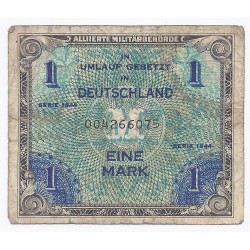 GERMANY - PICK 192 - 1 MARK 1944 - F+