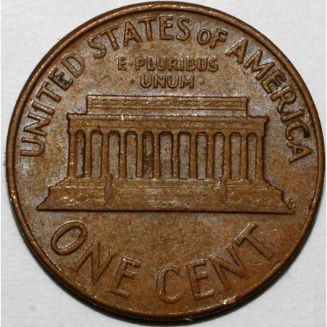 USA - 1 CENT - LINCOLN - MEMORIAL PENNY - 1964