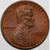 ÉTATS UNIS - KM 201 - 1 CENT 1982 - LINCOLN - MEMORIAL PENNY