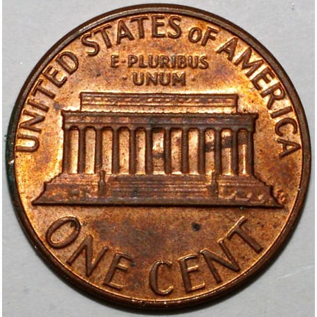 ÉTATS UNIS - KM 201 - 1 CENT 1984 D - Denver - LINCOLN - MEMORIAL PENNY