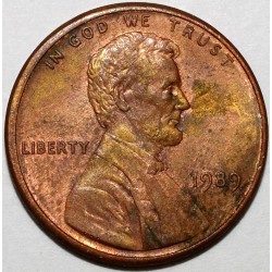 VEREINIGTE STAATEN - KM 201 - 1 CENT 1989 - LINCOLN - MEMORIAL PENNY