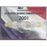 FRANCE - COFFRET  BRILLANT UNIVERSEL 2001 - 10 PIECES