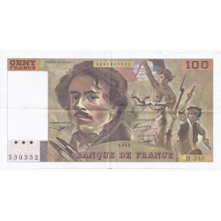 FAY 69BIS/08 - 100 FRANCS DELACROIX - 1993 - SUP- - PICK 154