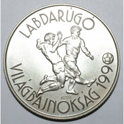 UNGARN - KM 664 - 100 FORINT 1988 - Fußballweltmeisterschaft - Italien 1990