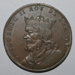 MEDAL - CHILDERIC II - 651 - 673 - XVIII CENTURY