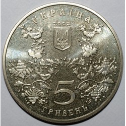 UKRAINE - KM 157 - 5 HRYVEN 2002 - CITY OF ROMEN