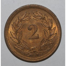 SCHWEIZ - KM 4.1 - 2 RAPPEN 1850 A - Paris