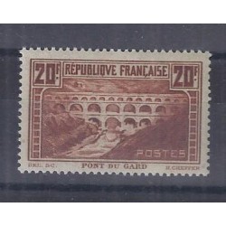 Y&T 262a - 20 FRANCS - PONT DU GARD - TYPE II B