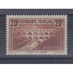 Y&T 262a - 20 FRANCS - BRIDGE OF GARD - TYPE II B