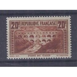 Y&T 262a - 20 FRANCS - BRIDGE OF GARD - TYPE II B